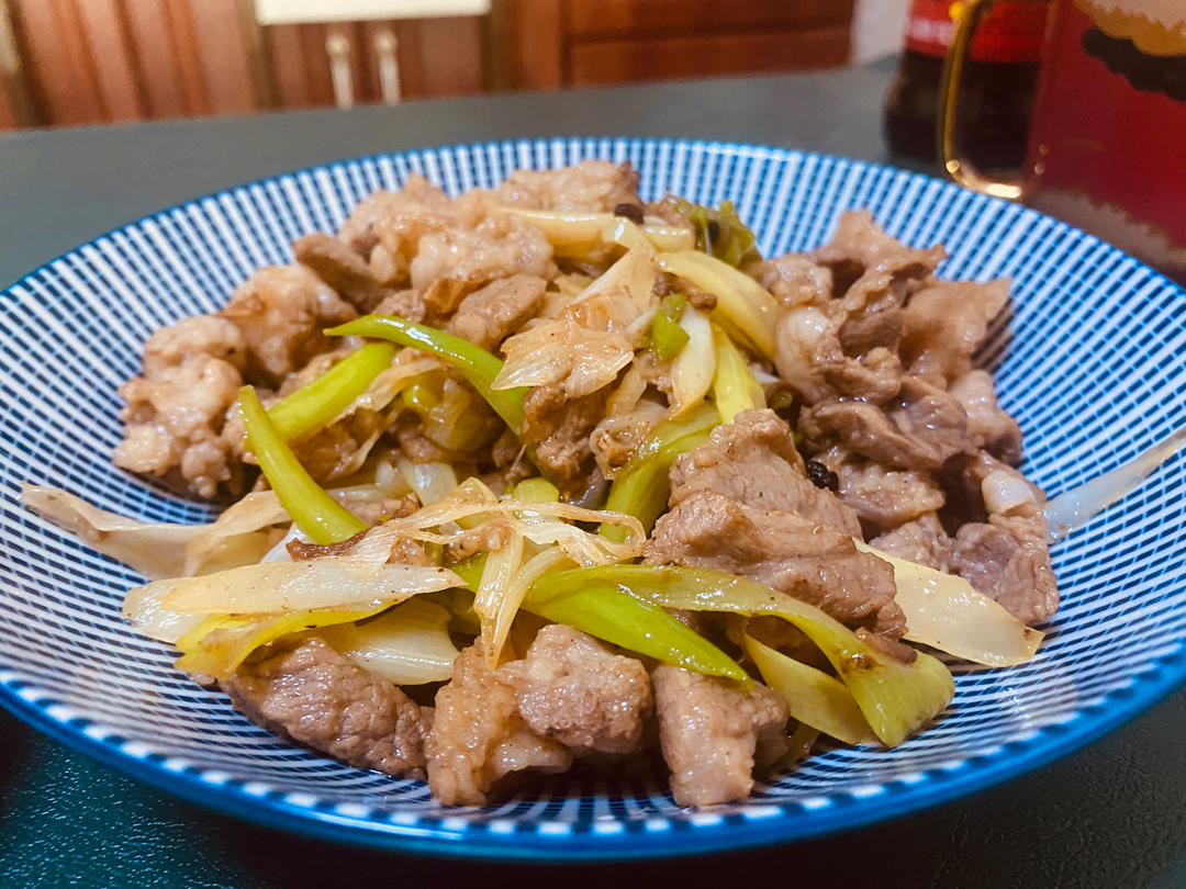 炒了20多年的葱爆羊肉