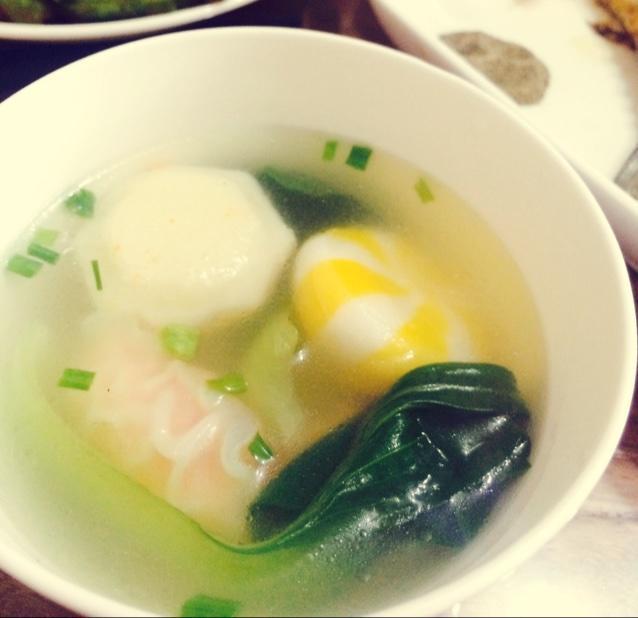 海鲜丸子汤【一人食】的做法
