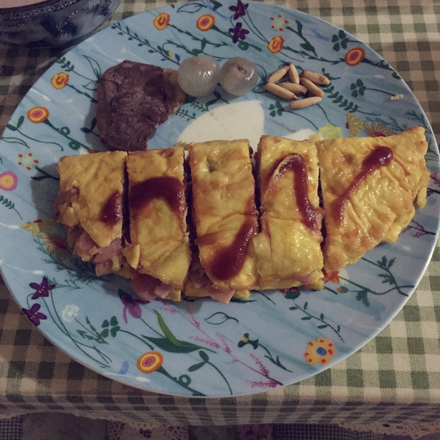 布兰斯早餐系列之半熟火腿蛋