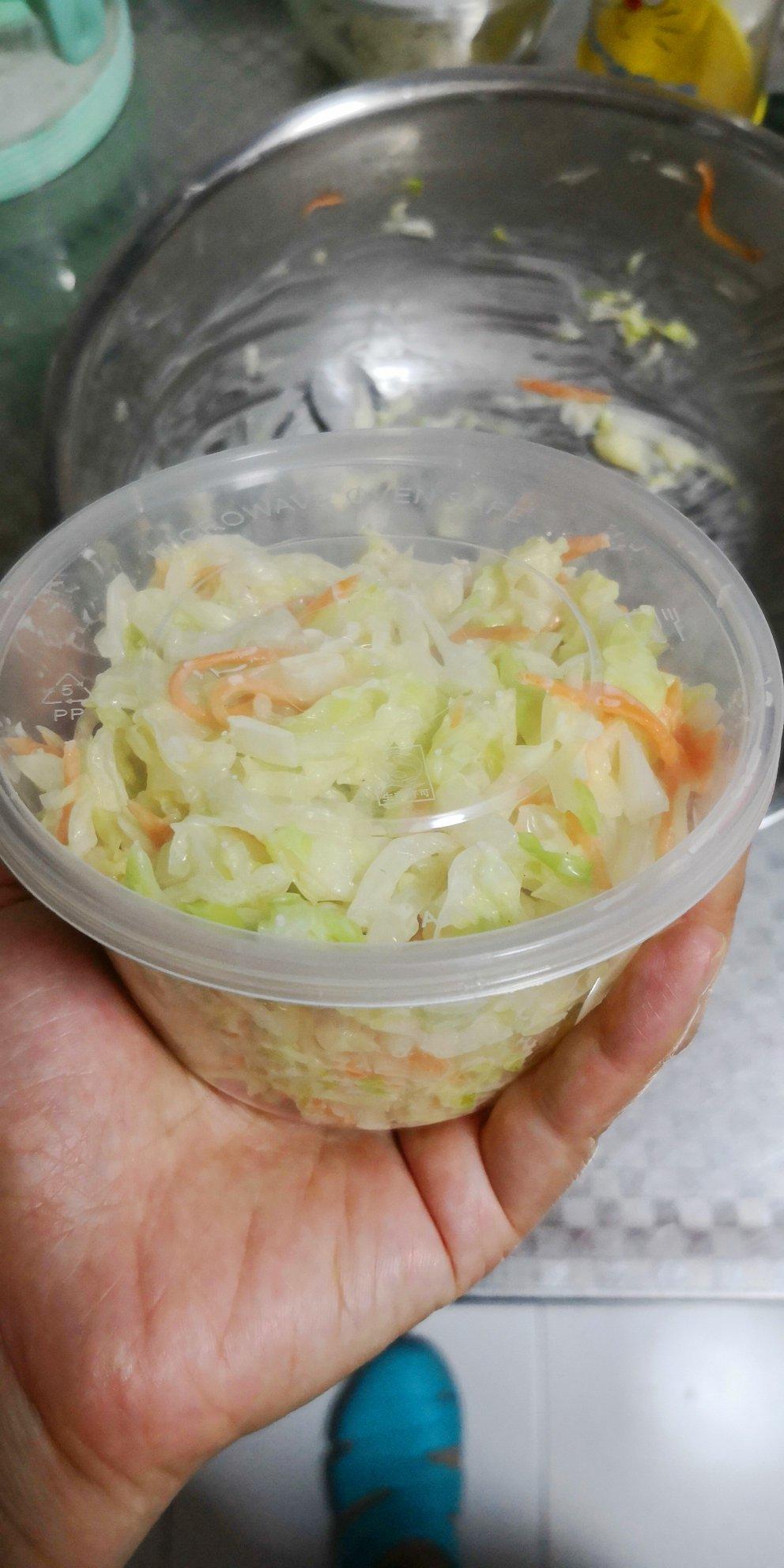 童年回忆肯德基的菜丝沙拉（coleslaw卷心菜沙拉）