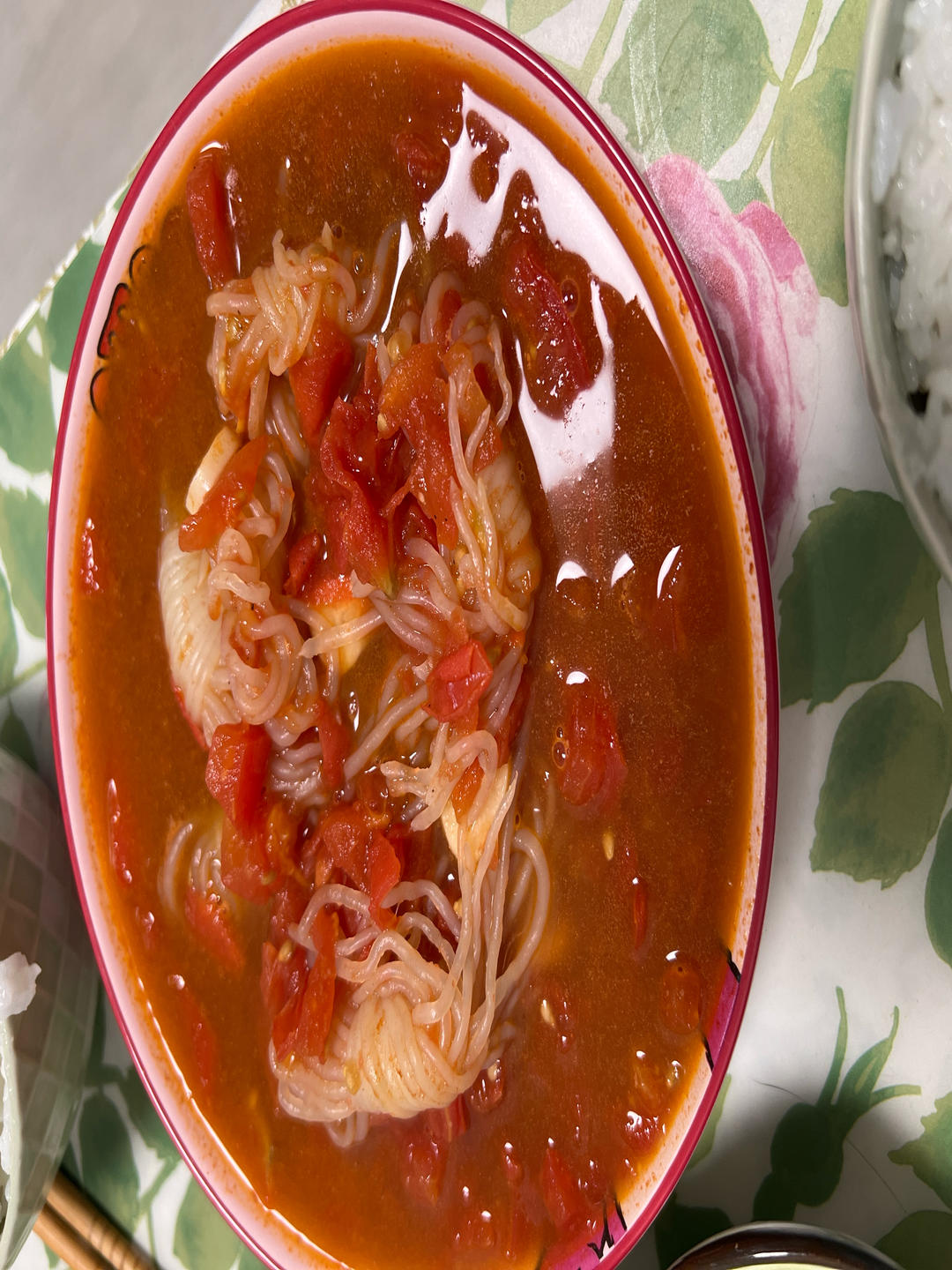 番茄酸汤魔芋丝