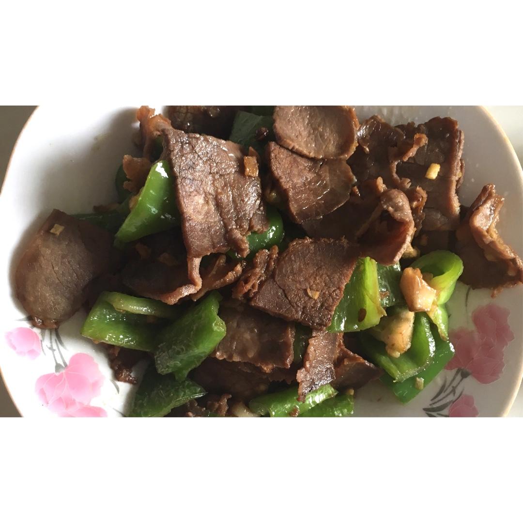 青椒炒牛肉