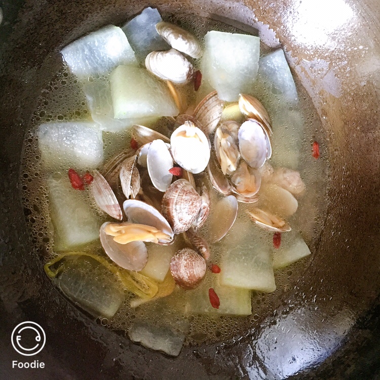 花蛤冬瓜汤的做法 步骤6