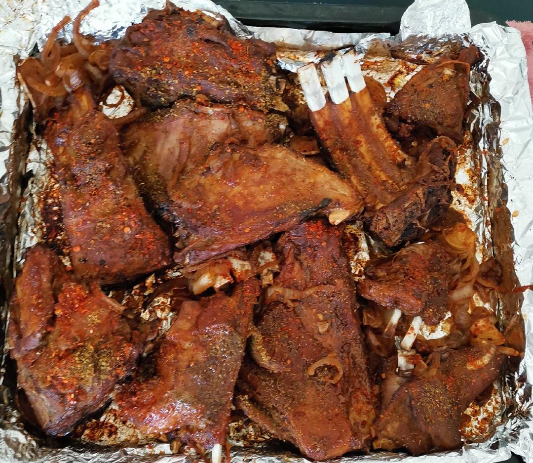 最简单的家庭版烤羊排