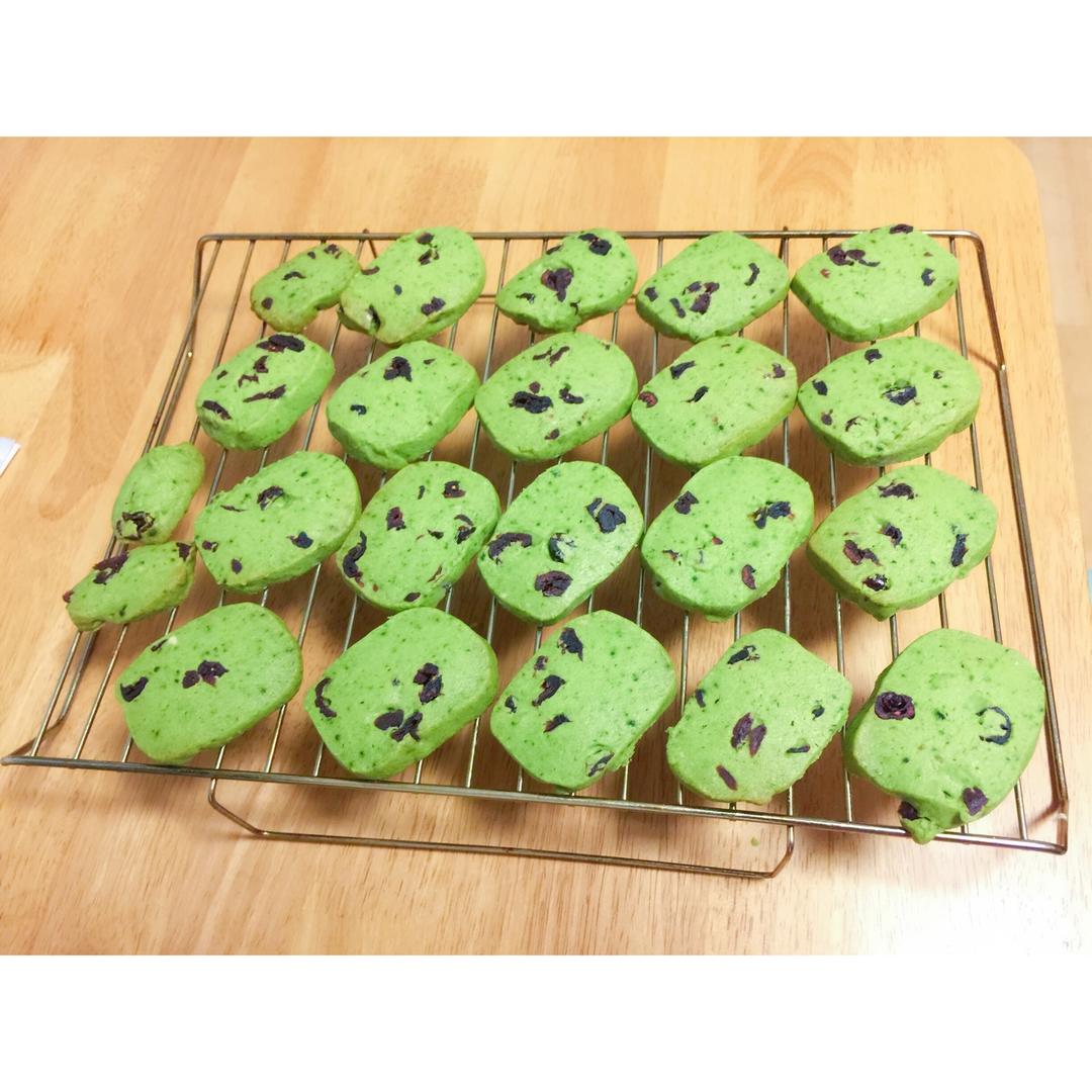 抹茶杏仁曲奇（超快手）
