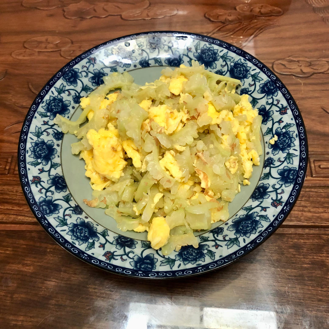 苦瓜炒蛋