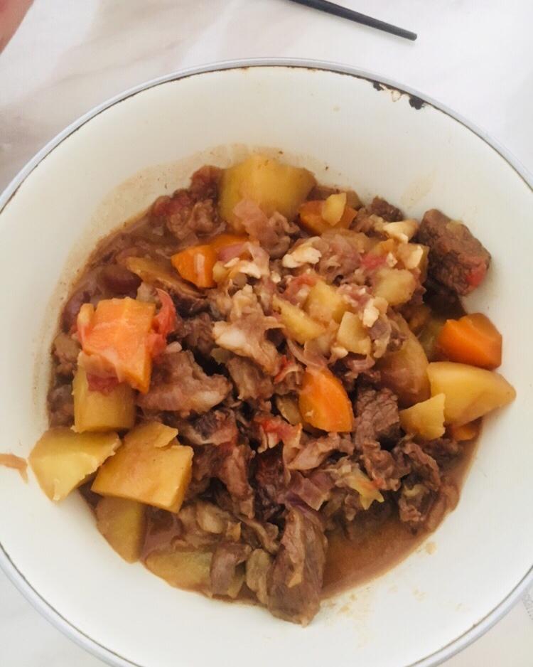 红烧牛肉土豆 （独家秘制）