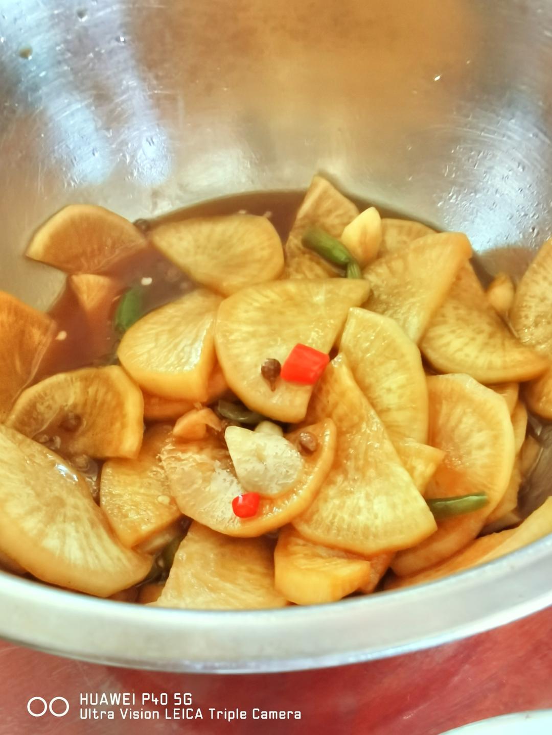 酸辣脆爽的萝卜，当零食都非常好