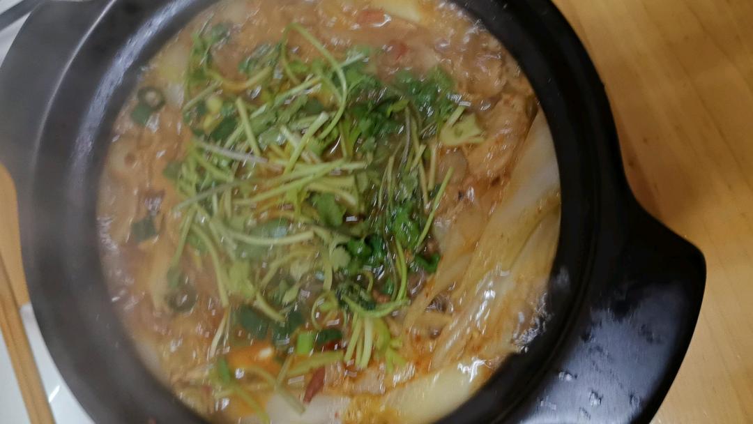 猪肉白菜炖粉条好吃到哭😭