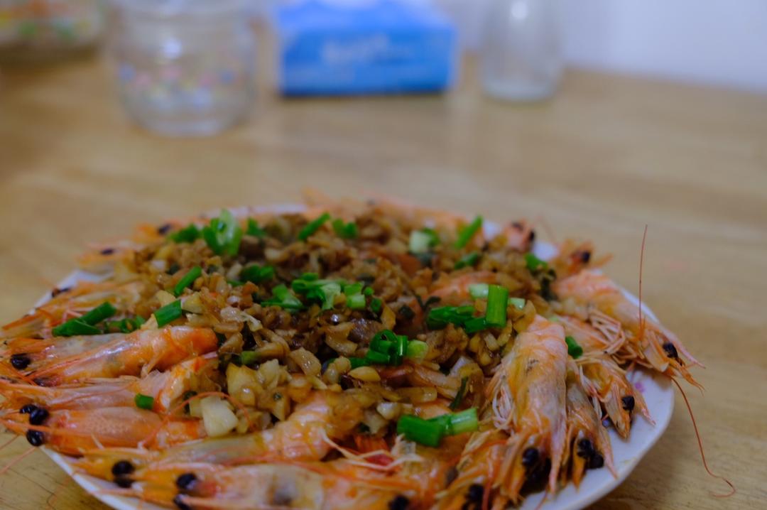 蒜蓉粉丝蒸虾