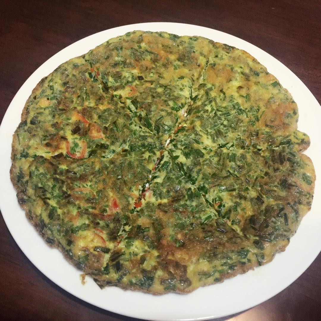 韭菜鸡蛋饼