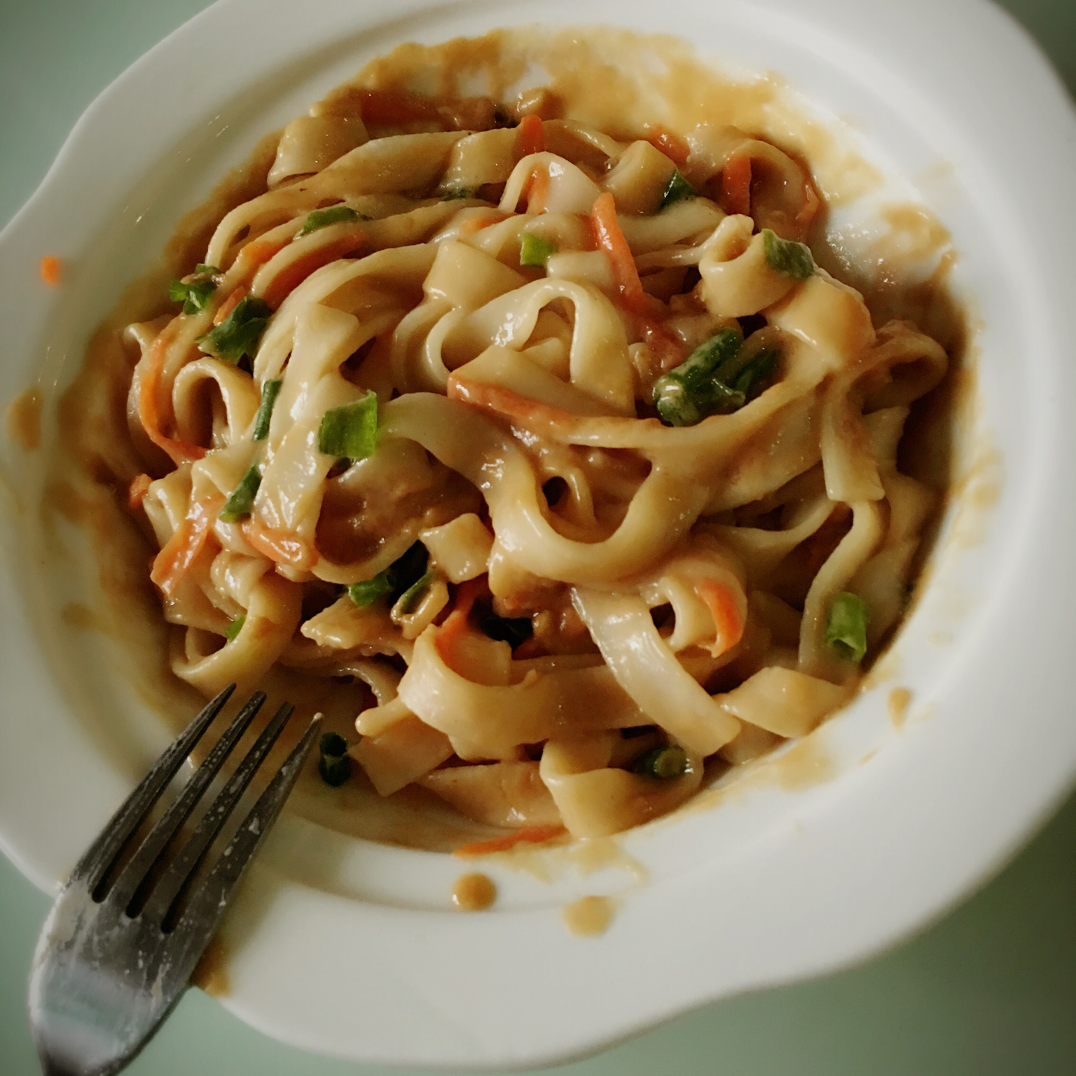 简易花生酱拌面