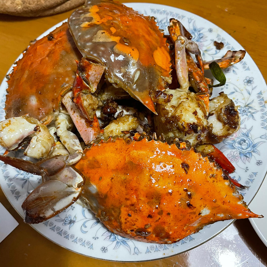 香爆梭子蟹