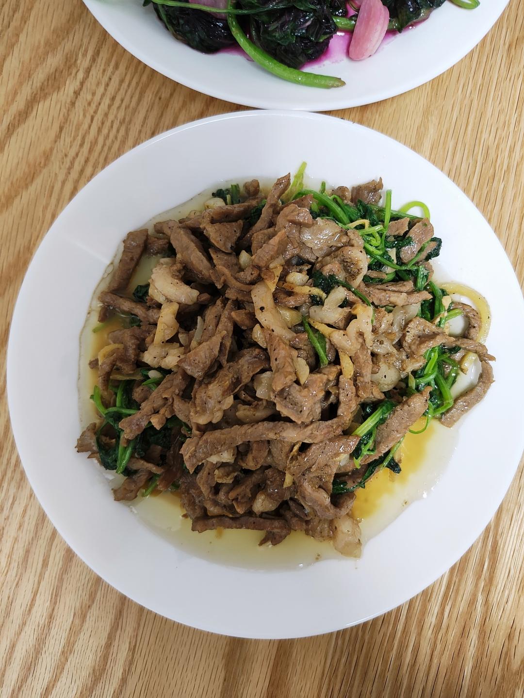 香菜牛肉