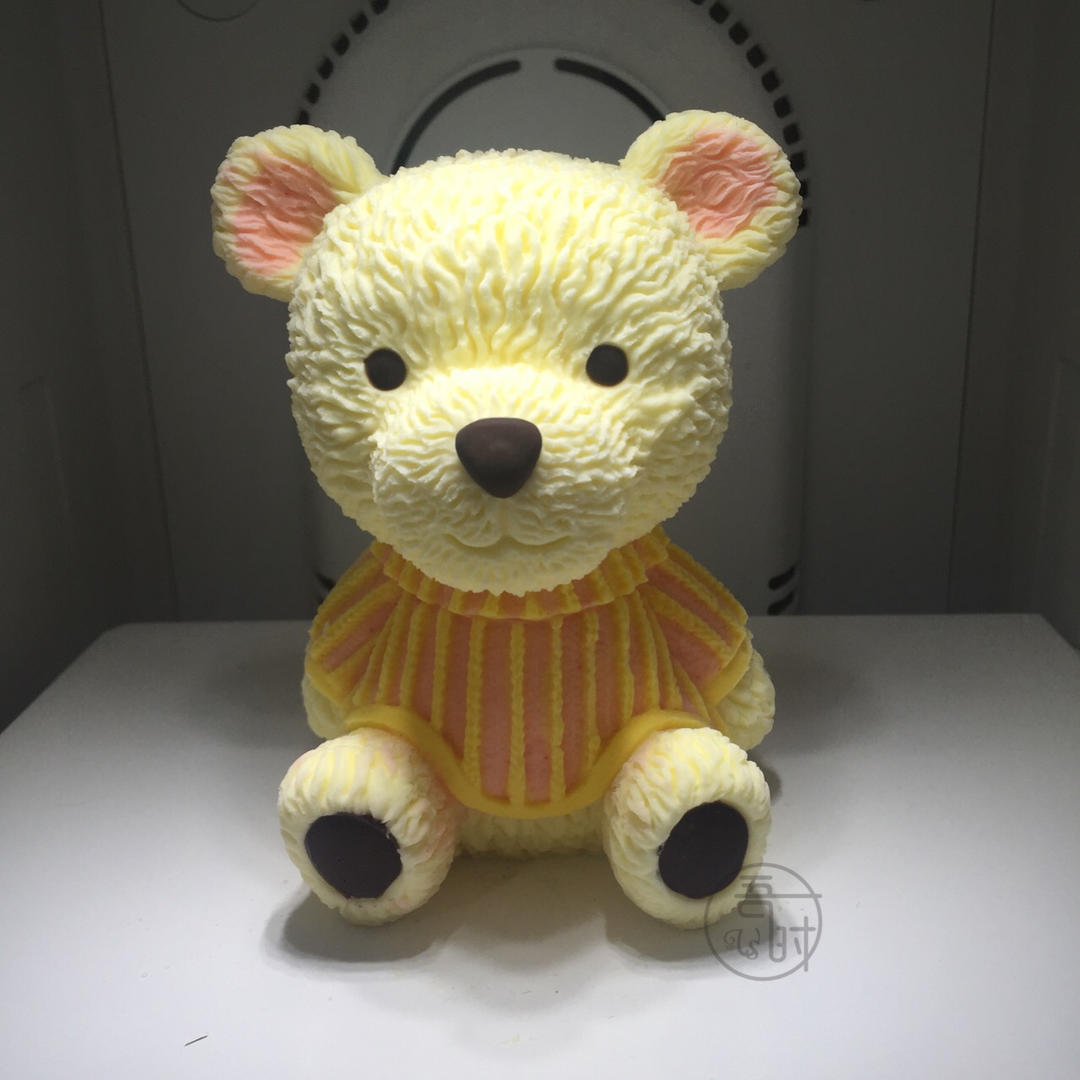 3D立体小熊提拉米苏蛋糕