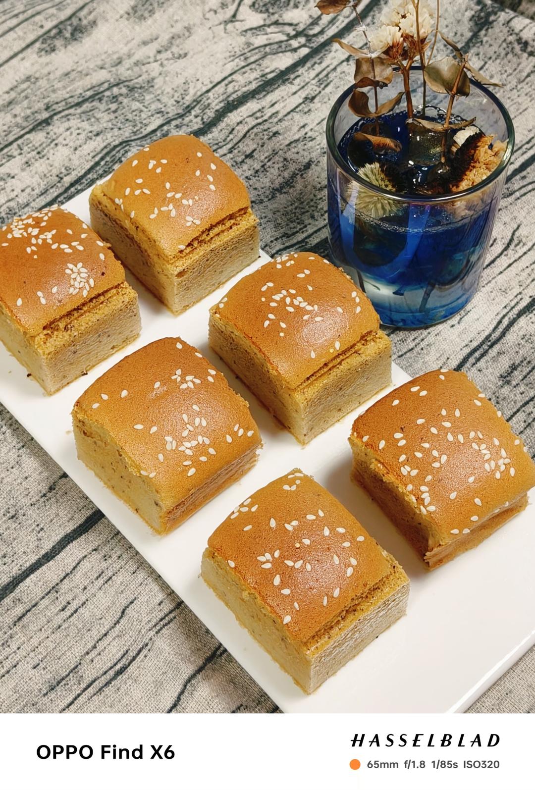 枣泥红糖戚风（三种口味）