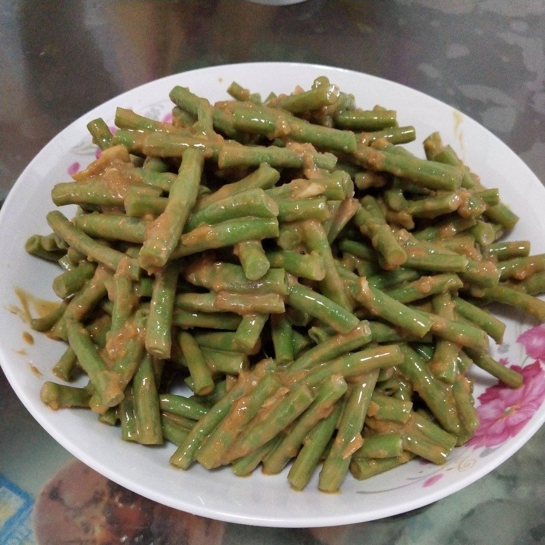 麻汁豆角