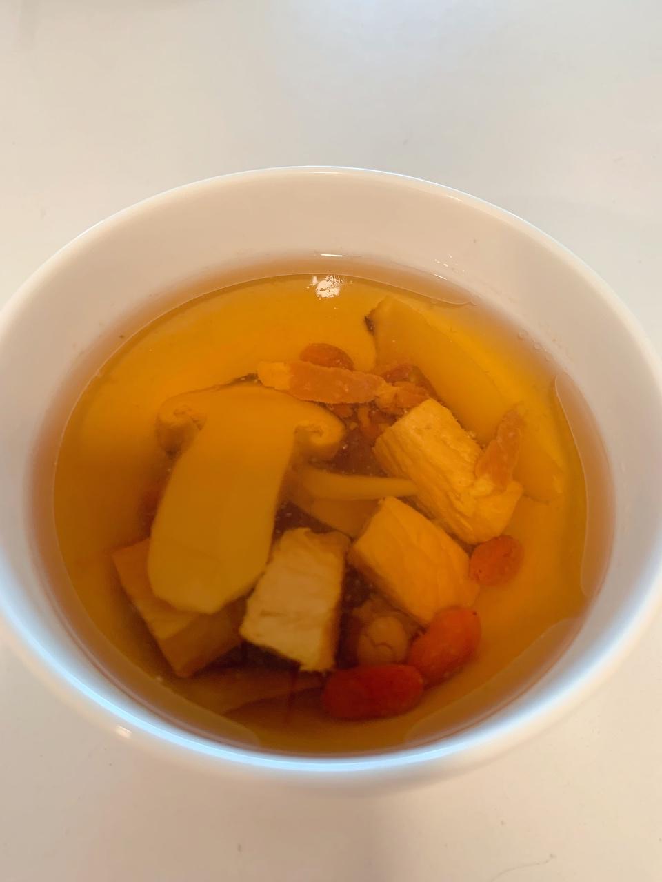 足以媲美餐厅的松茸汤