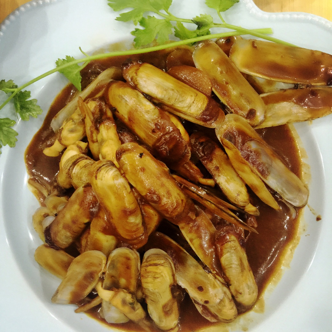 辣炒蛏子