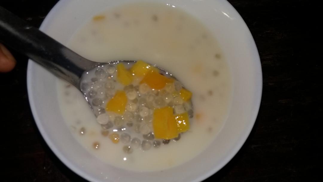 芒果椰汁西米露