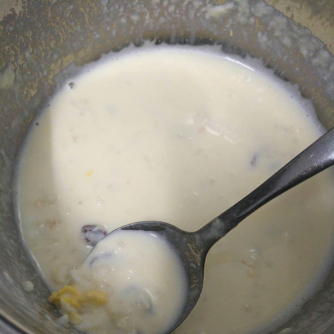独家版牛奶鸡蛋醪糟