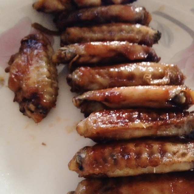 微波炉烤鸡翅根