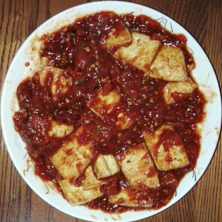 糖醋脆皮豆腐