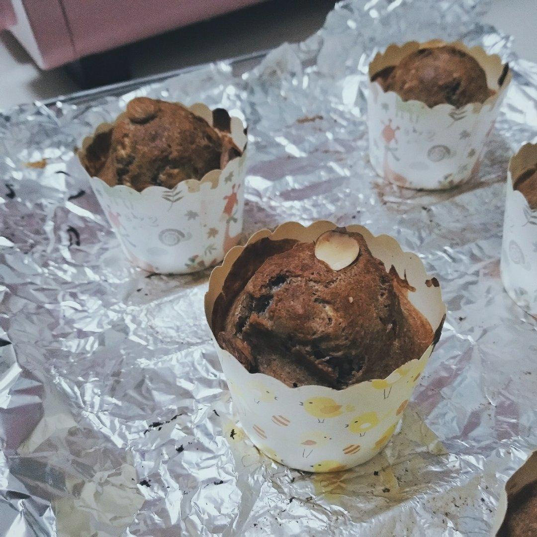 牛油果香蕉马芬-无油无糖版