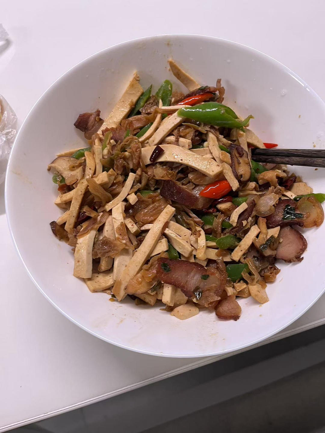 豆干炒腊肉