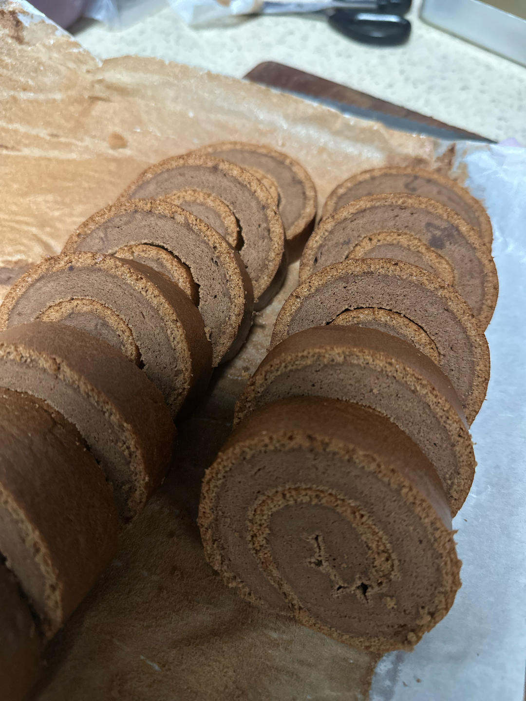 可可蛋糕卷(不消泡超浓郁巧克力口感)