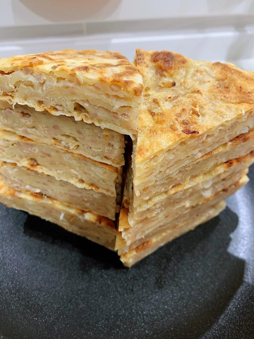 千层肉饼
