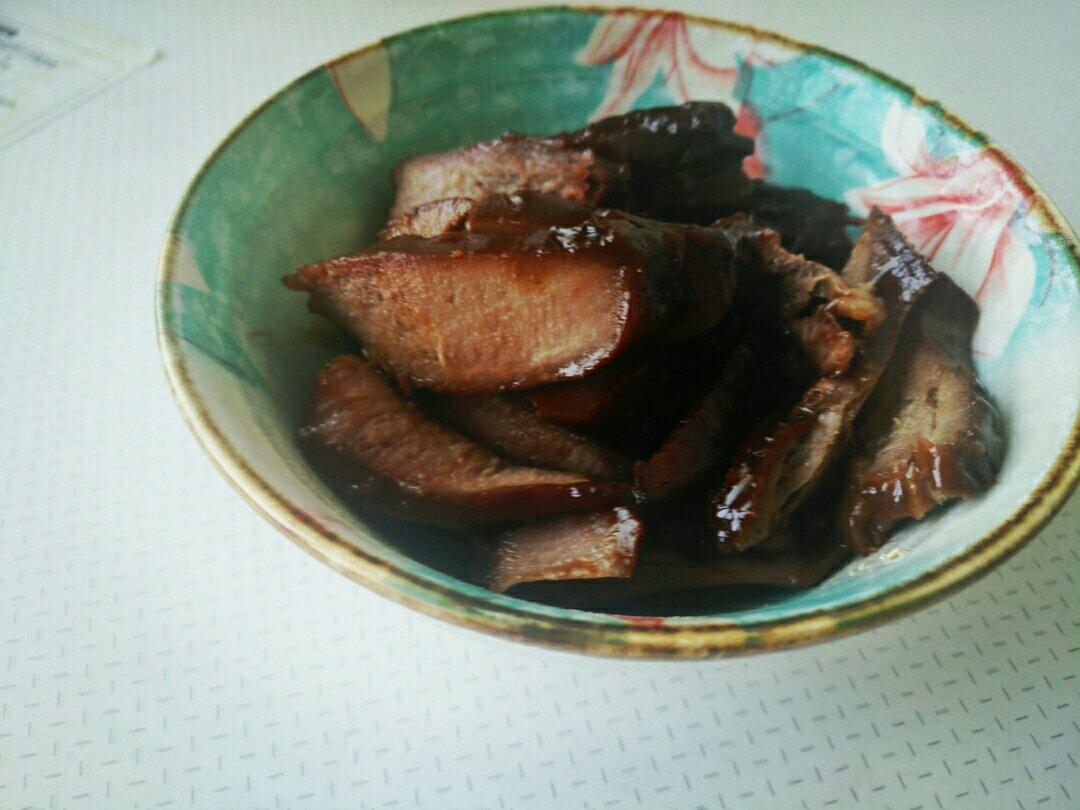 卤猪舌