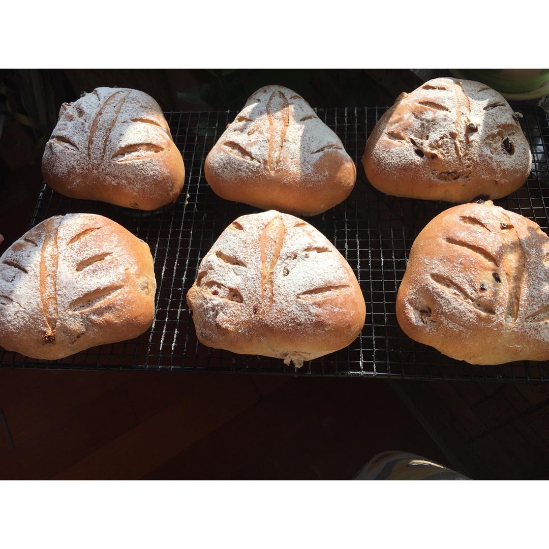 黑麦无花果面包