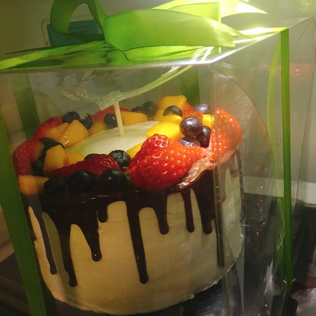 6寸原味戚风蛋糕