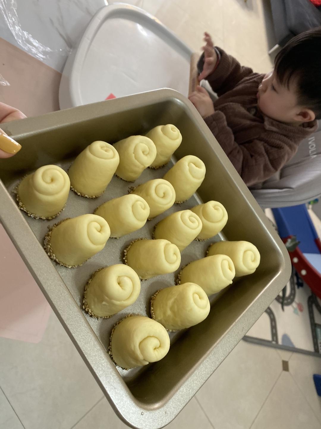 纯奶手撕吐司的做法 步骤1