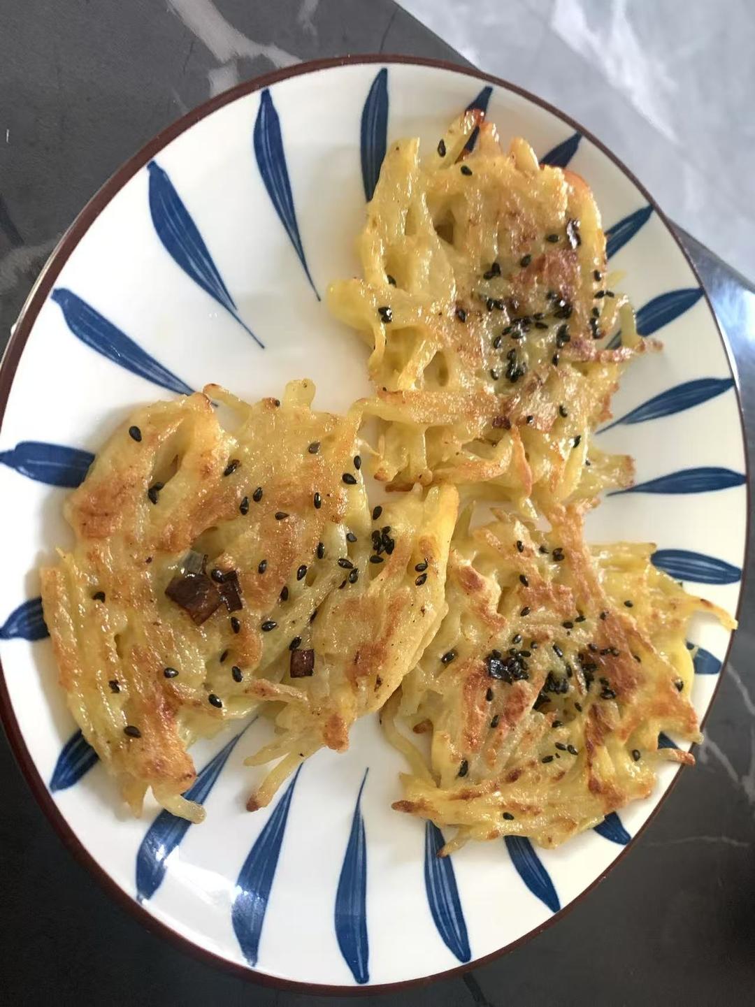 香煎土豆丝饼（超简单）