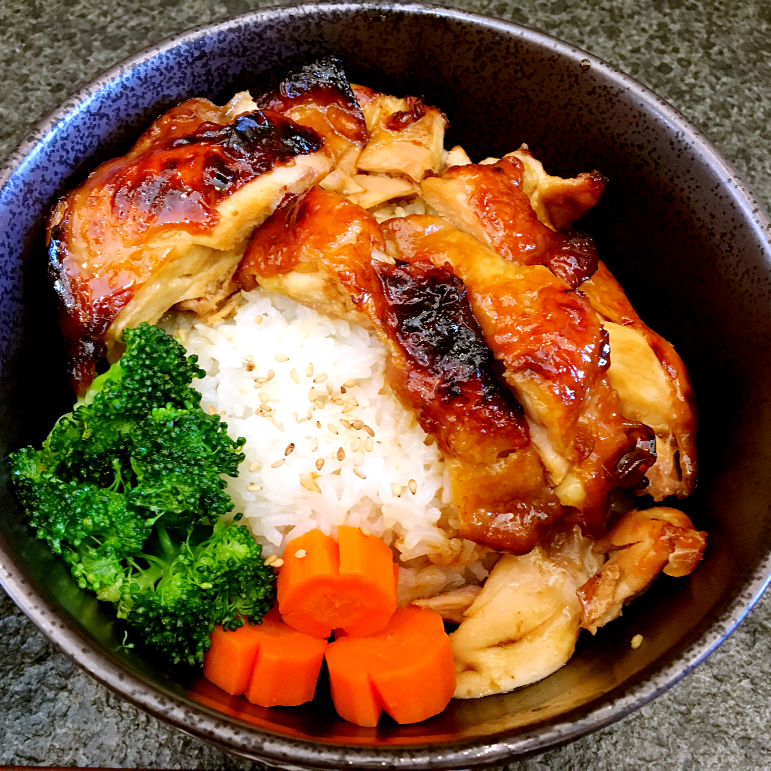 照烧鸡腿饭