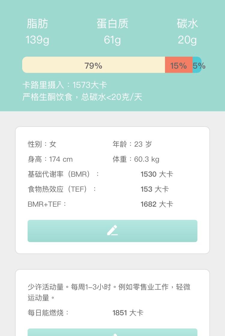 长腿欧尼的生酮餐
