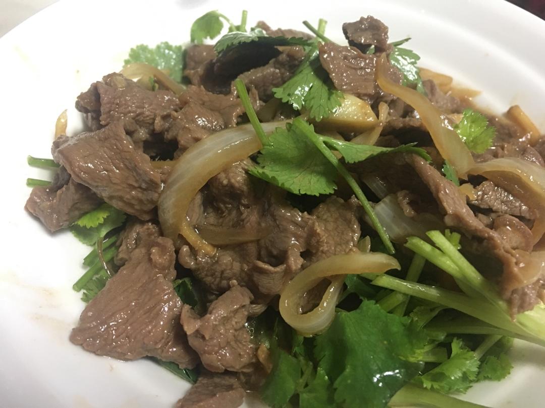 小炒牛肉