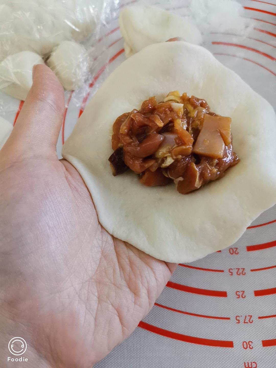 香菇鸡肉包的做法 步骤10