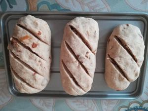 核桃红枣全麦面包（无糖无油）的做法 步骤4