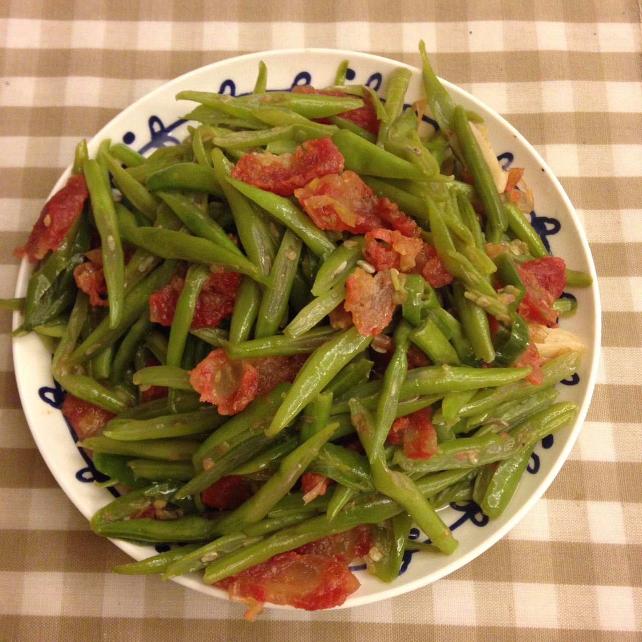 小炒四季豆