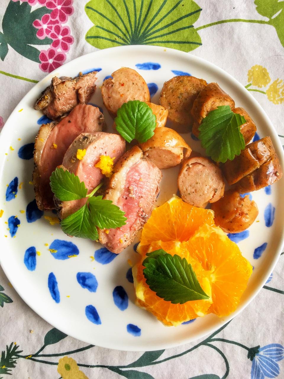 法式橙味脆皮鸭胸