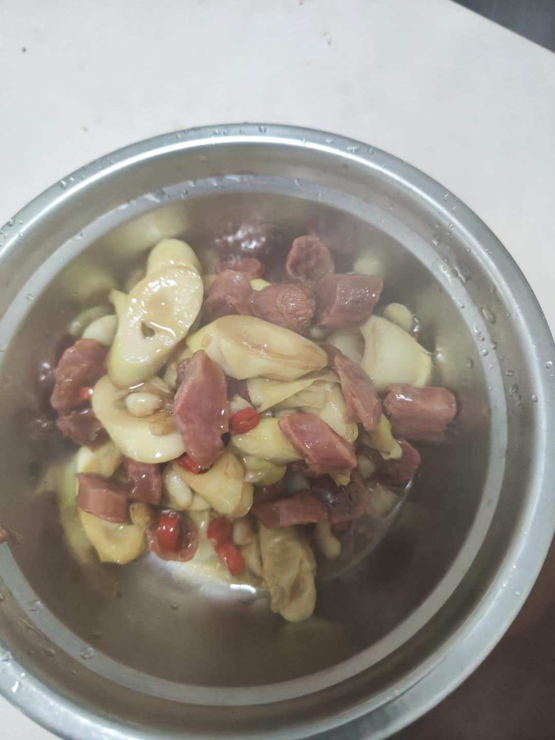 春笋炒腊肠