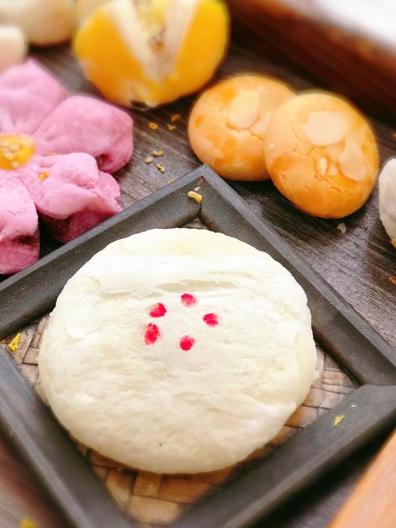 【巨详细】菊花酥、桃花酥、紫荆花酥、四叶草酥❀原来你是这样的中式酥皮