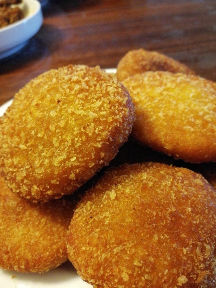外酥内糯的南瓜饼