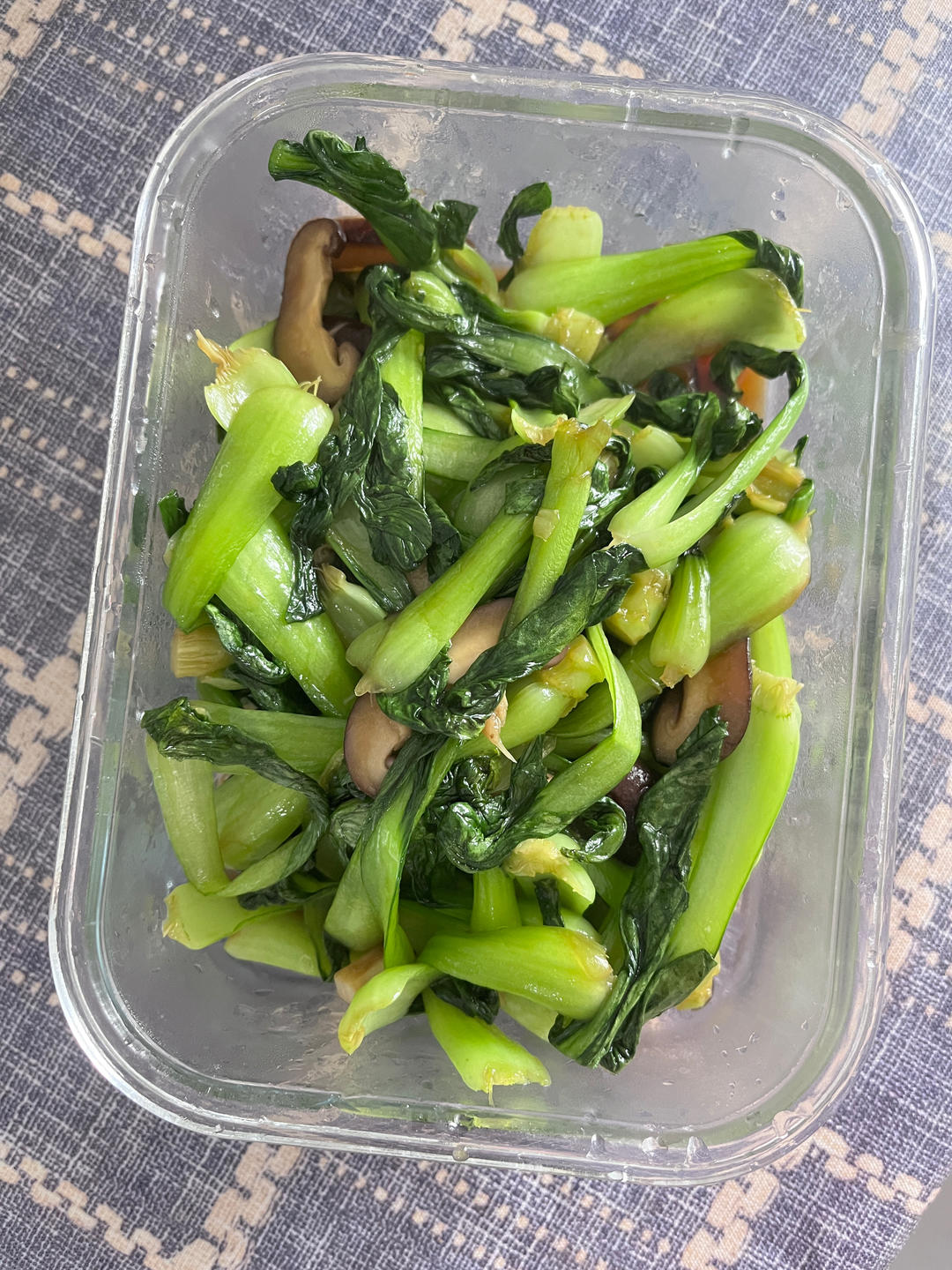 比肉还好吃的——蚝油香菇油菜
