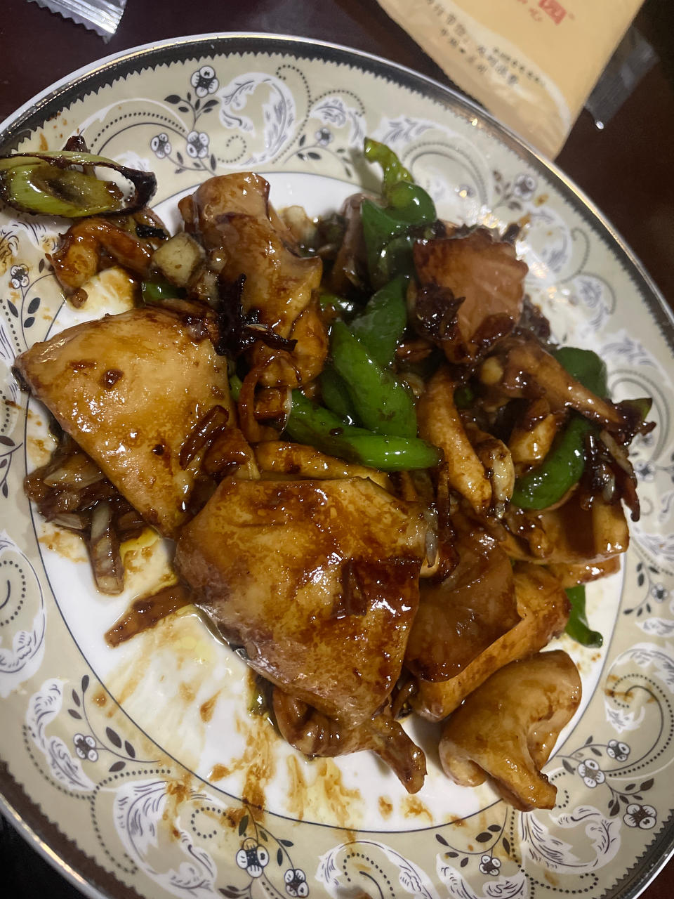 爆炒鱿鱼花