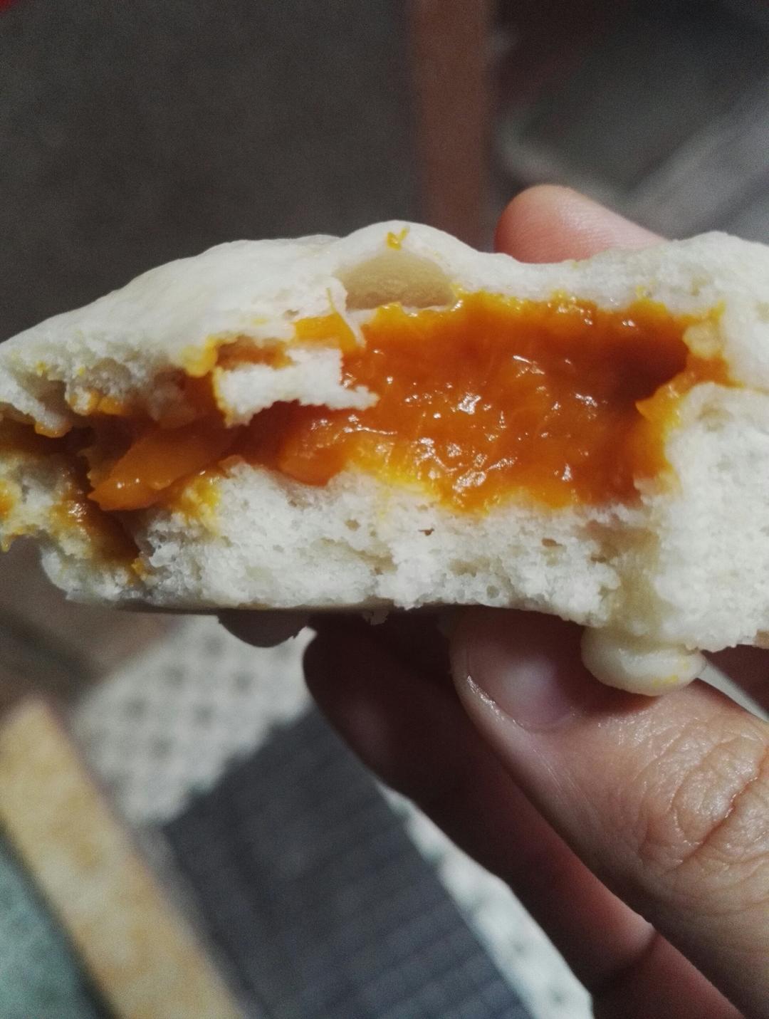 中式南瓜包（附自制南瓜馅）