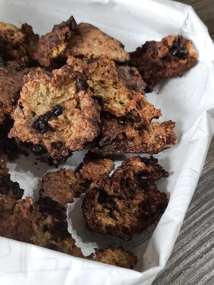 无黄油香蕉巧克力燕麦饼干